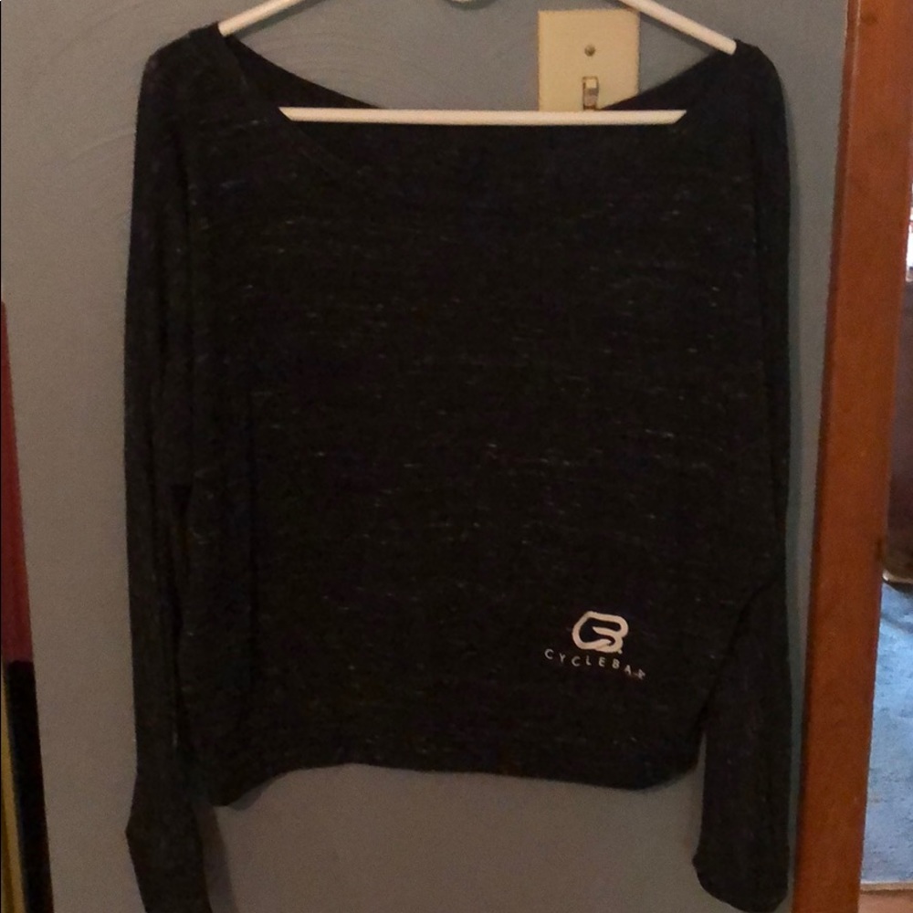 Long sleeved CycleBar shirts.